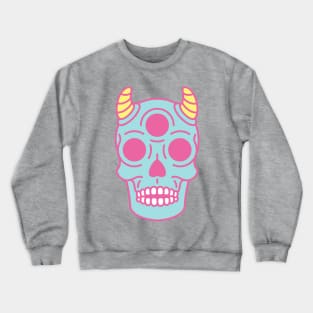 Pastel Skull Crewneck Sweatshirt